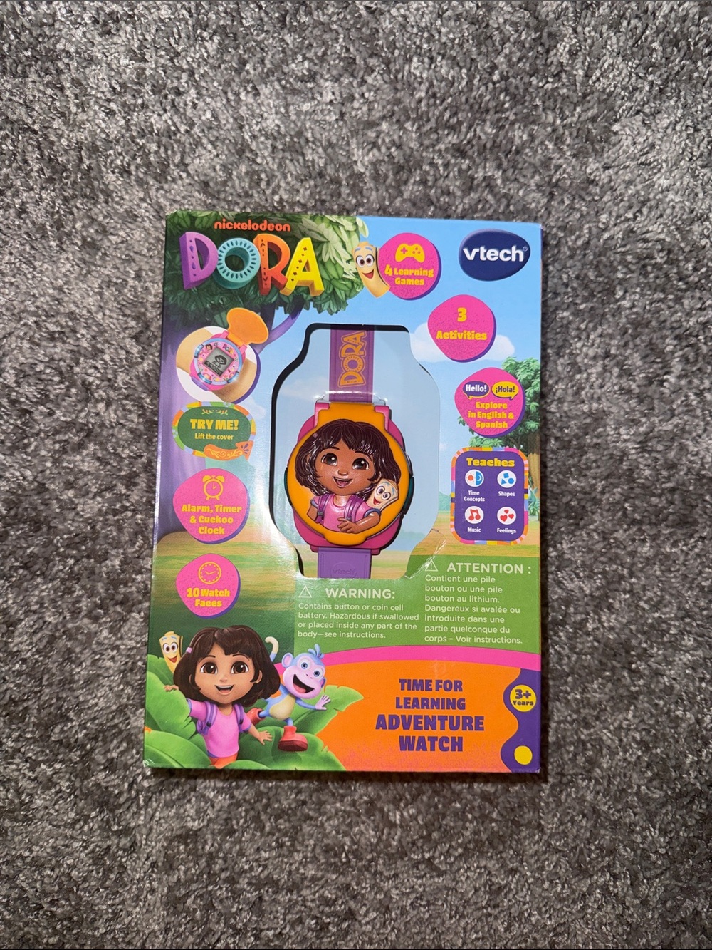 VTech Dora Time-for-Learning Adventure Watch